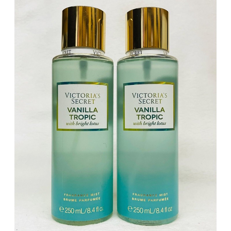 Victoria's Secret VANILLA TROPIC Fragrance Mist Body Spray Perfume